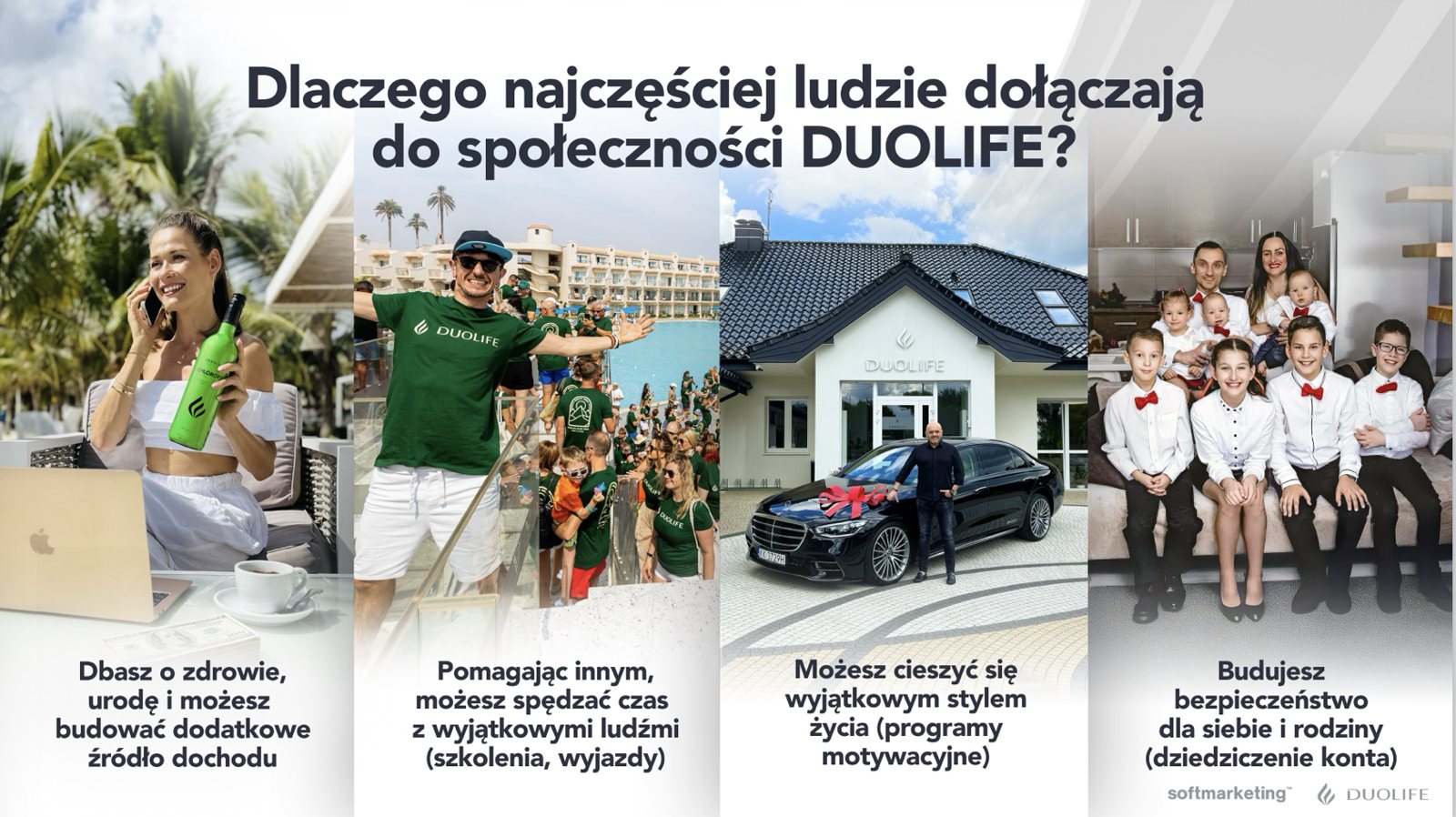 Dlaczego ludzie dołączają do społeczności DuoLife